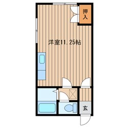 華コーポの物件間取画像